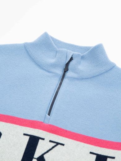 Bilde av WoolLand Hemsedal Knitted sweater girl Light Sky